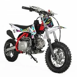 Outlet ???? X-PRO 110cc Dirt Bike Gas Dirt Bike Pit Bikes Dirt Pitbike With Automatic Transmission, 10"/10" Tires! (Black) ????