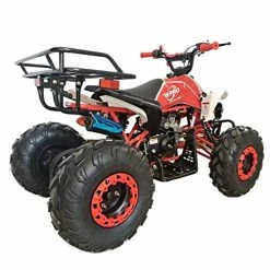 Deals ???? 125cc ATV Quad Youth 4 Wheeler Adults ATVs Quads Middle Size 4 Wheelers (Red) ⌛ -SYX MOTO store 51xtPx0PoJL