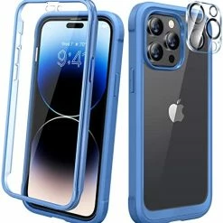 Wholesale ???? Designed For IPhone 14 Pro Case 6.1’’, Full Body 360 Rugged Protective Case+2 Pack Camera Lens Protector W/Built-in Touch Sensitive Anti-Scratch Screen Protector, Bumper Case (Royal Purple) ???? 27 Wholesale ???? Designed For IPhone 14 Pro Case 6.1’’, Full Body 360 Rugged Protective Case+2 Pack Camera Lens Protector W/Built-in Touch Sensitive Anti-Scratch Screen Protector, Bumper Case (Royal Purple) ???? -SYX MOTO store 51xuMOzysL. AC