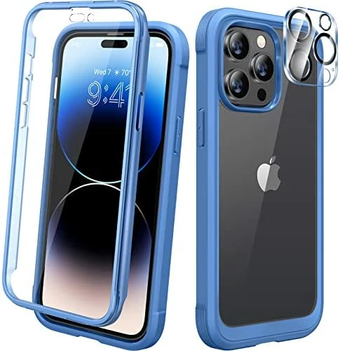 Wholesale ???? Designed For IPhone 14 Pro Case 6.1’’, Full Body 360 Rugged Protective Case+2 Pack Camera Lens Protector W/Built-in Touch Sensitive Anti-Scratch Screen Protector, Bumper Case (Royal Purple) ???? 13 Wholesale ???? Designed For IPhone 14 Pro Case 6.1’’, Full Body 360 Rugged Protective Case+2 Pack Camera Lens Protector W/Built-in Touch Sensitive Anti-Scratch Screen Protector, Bumper Case (Royal Purple) ???? - Image 11