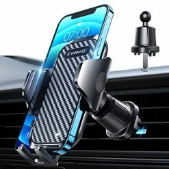 Best Sale ❤️ [2022 Latest] VANMASS Car Vent Phone Mount [Super Steel-Hook] Air Vent Holder Clip Sturdiest Shockproof Universal Mobile Cell Phone Mount Handsfree Stand Cradle For IPhone 14 13 Samsung Galaxy Black ????