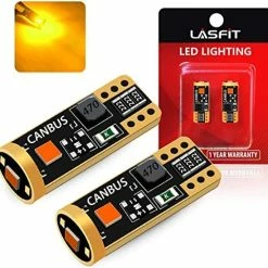 Best Sale ???? 194 168 2825 W5W LED Bulb White Canbus Error Free, T10 LED Bulbs 400LM 6000K Super Bright For Dome Map License Plate Trunk Cargo Lights (2-Pack) ???? -SYX MOTO store 51ysDO8ElfL. AC