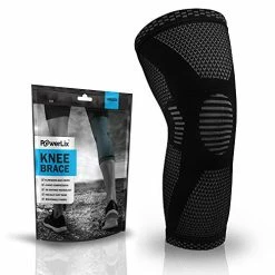 Buy ???? Knee Compression Sleeve - Best Knee Brace For Knee Pain For Men & ???? Women – Knee Support For Running, ???? Basketball, Weightlifting, Gym, Workout, Sports Gray ????