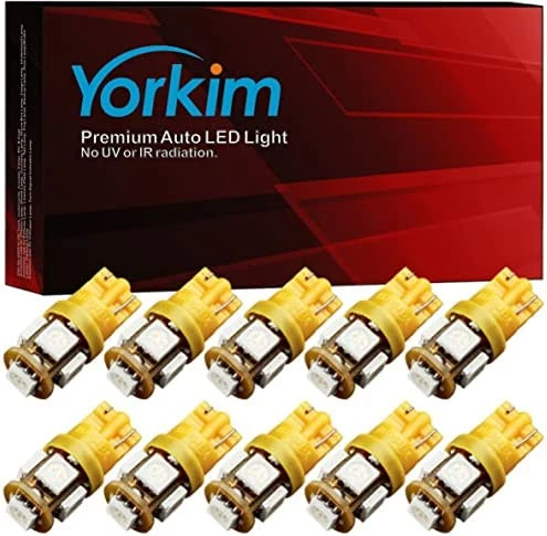 Promo ???? 194 LED Bulbs White 6000k Super Bright 5th Generation, T10 LED Bulbs, 168 LED Bulb For Car Interior Dome Map Door Courtesy License Plate Lights W5W 2825, Pack Of 10 ???? 10 Promo ???? 194 LED Bulbs White 6000k Super Bright 5th Generation, T10 LED Bulbs, 168 LED Bulb For Car Interior Dome Map Door Courtesy License Plate Lights W5W 2825, Pack Of 10 ???? - Image 8