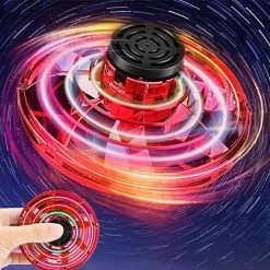 Buy ✔️ Flying Spinner Mini UFO Drone, Ifly Spinner Fly UFO Flying Fidget Spinner, IFly Hand Controlled Boomerang Drone Cool Toys Gifts For 8 9 10+ Year Old Boys ???? Girls Teens Indoor Outdoor Toys (Blue) Red ???? -SYX MOTO store 61KuKhGLwL. AC